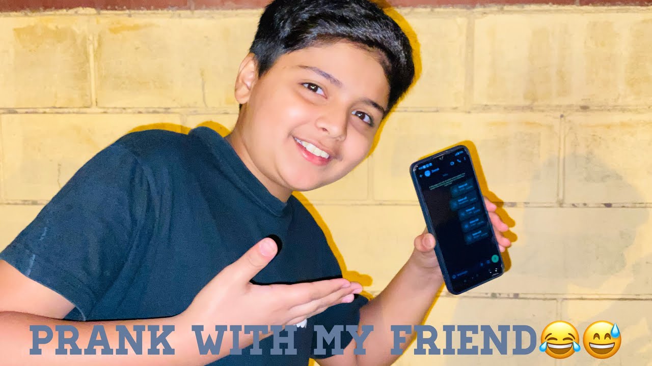 Prank with my friend | boht Maza ay😂😅| #prank 