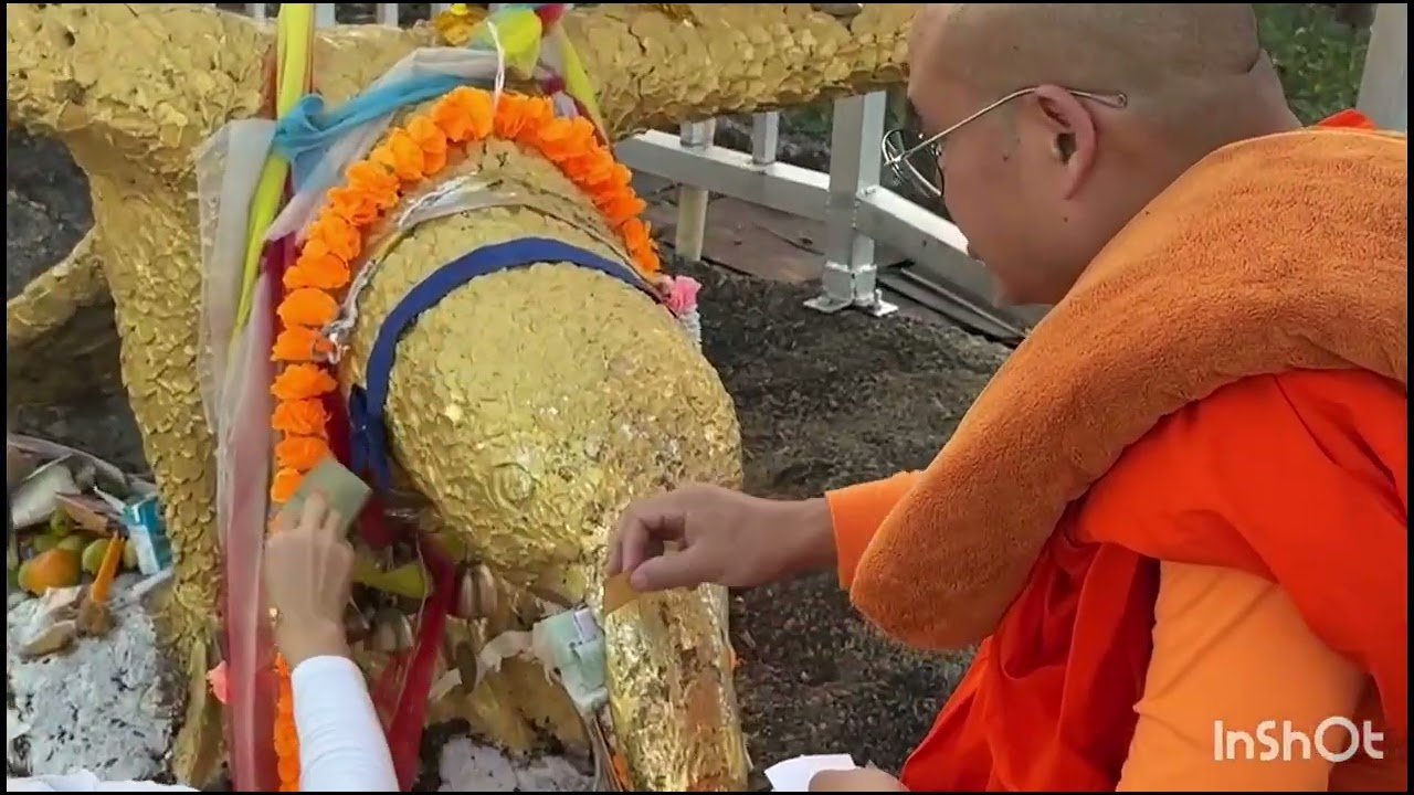 พระสงฆ์ และธรรมนักศึกษา เมืองเชียงตุงไปไหว้พระธาตุจากต่อฮ๊างฮุ่ง น้าก๊องมู เวียงเมืองสาด 18.01.2026