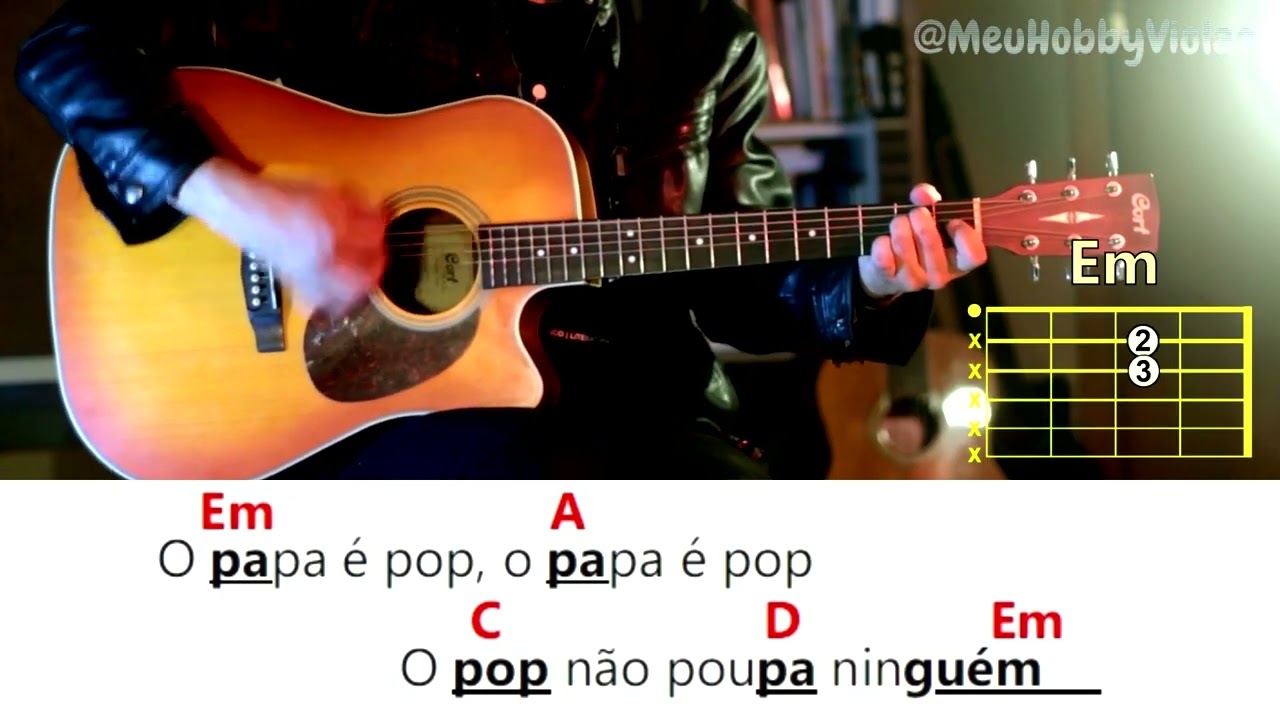O Papa é Pop - Engenheiros do Hawai - Aula de Violão #cifras #violão #auladeviolao
