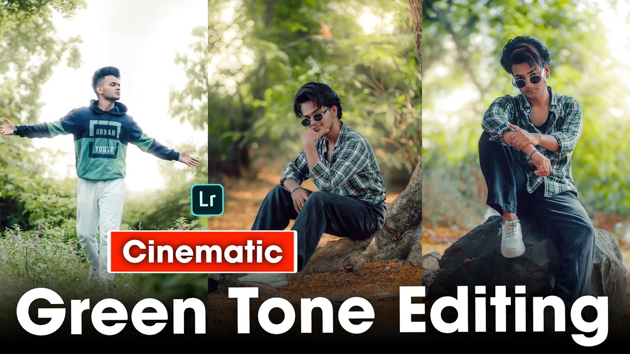 CINEMATIC Green Tone Photo Editing By SharmaClicks