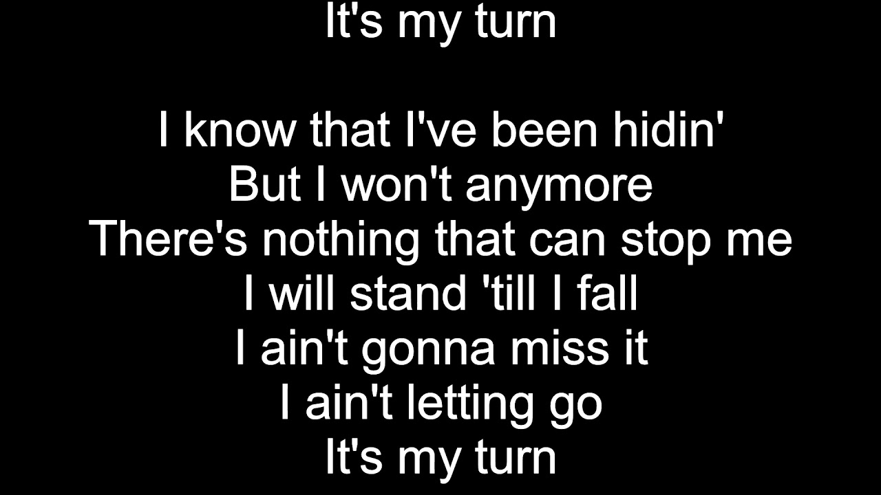 My Turn (John Lundvik) Piano+Lyrics (G)