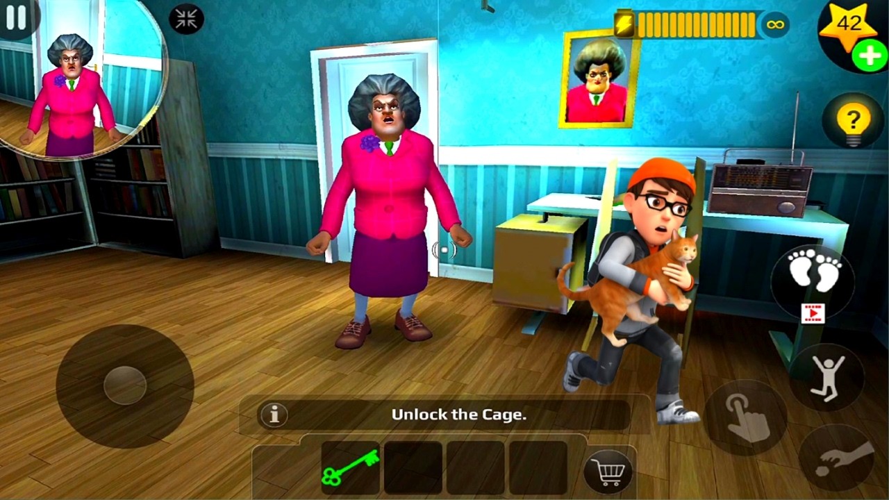 Scary Teacher 3D: Sonic Snare Cat Rescue!