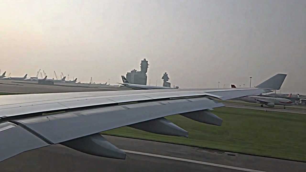 Take off CATHAY PACIFIC　Airbus A330　CX510 Hong Kong International Airport