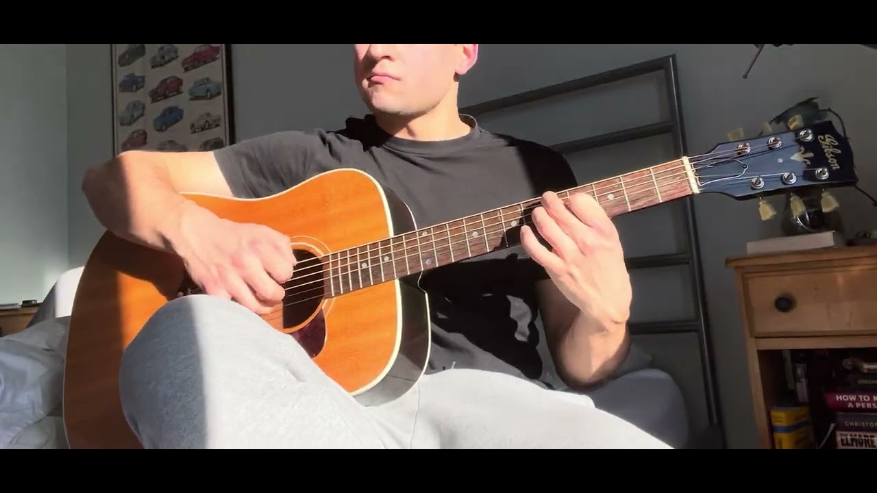 I have the flu so I played guitar all day 