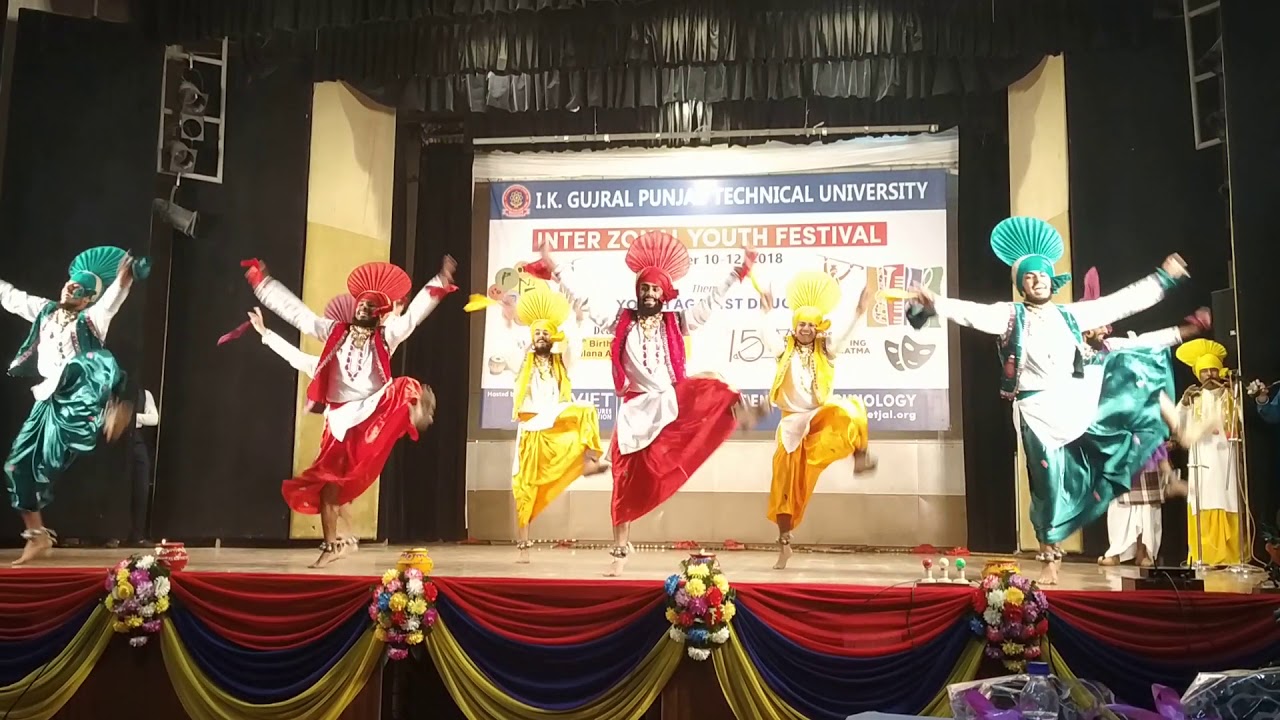 GNDEC, Ludhiana bhangra  WINNER IKG PTU interzonal youth festival-2018