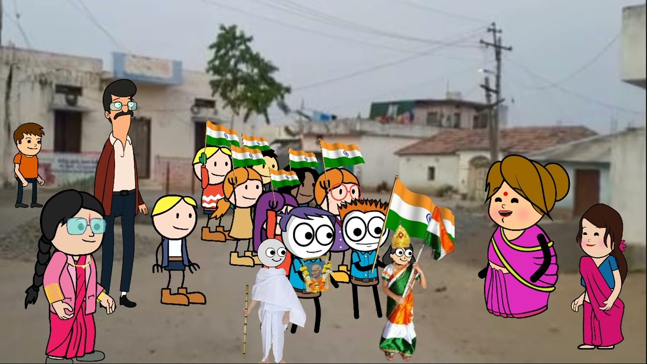 ನಮ್ಮೂರ ಶಾಲೆಯ ಸ್ವಾತಂತ್ರ್ಯ ದಿನಾಚರಣೆ#kannada#comedy#hallikathe#hallistories#hallijeevan#hallikatte#