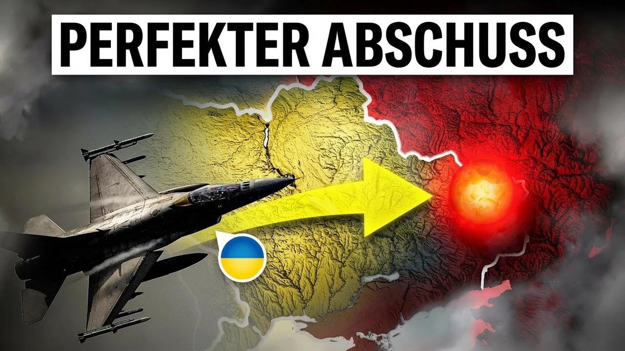 Ukrainischer F-16-Pilot liefert unfassbare Aktion – alles auf Kamera festgehalten!