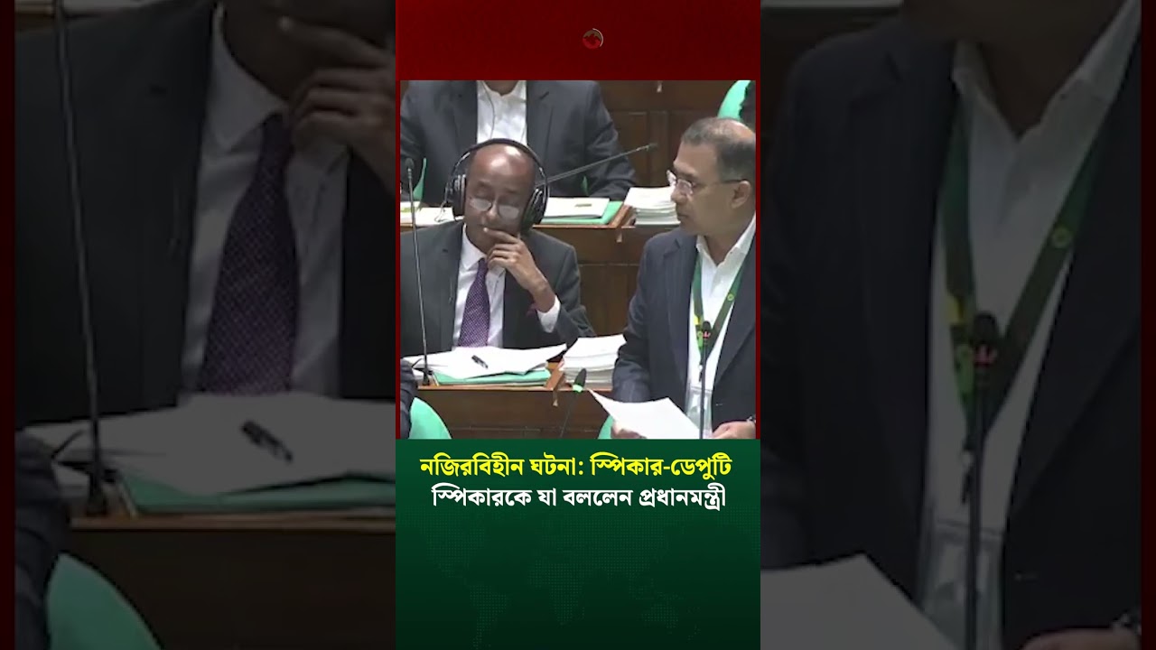 নজিরবিহীন ঘটনা স্পিকার ডেপুটি  স্পিকারকে যা বললেন প্রধানমন্ত্রী | Daily Bangladesh Media #BNP