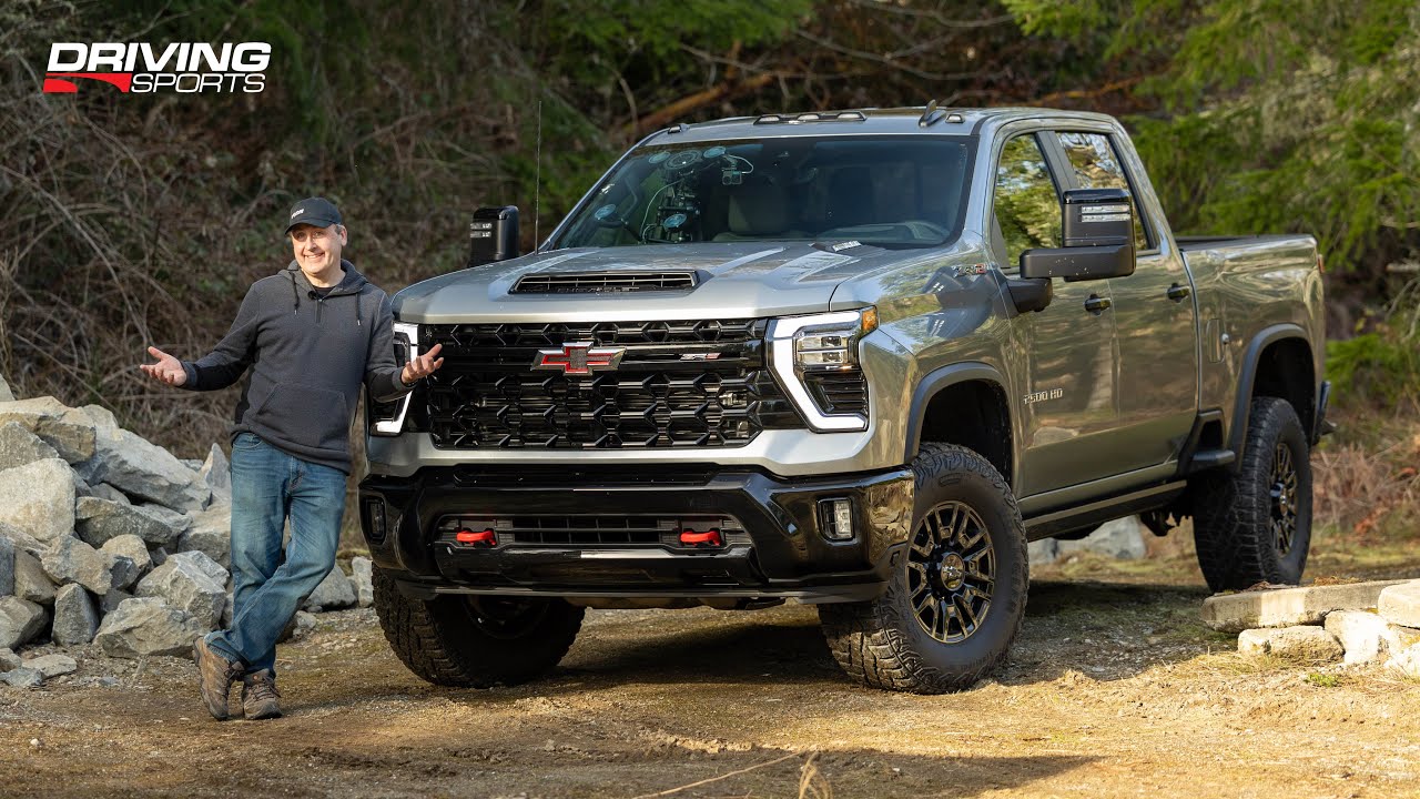 Новый внедорожный трек! С участием Chevrolet Silverado 2500 HD ZR2 2024 года