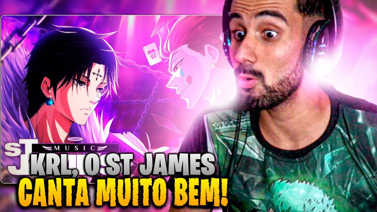 JORGE REACT Joker x Thief | Chrollo Vs. Hisoka (Hunter X Hunter) | St James ft. @blxckoficial