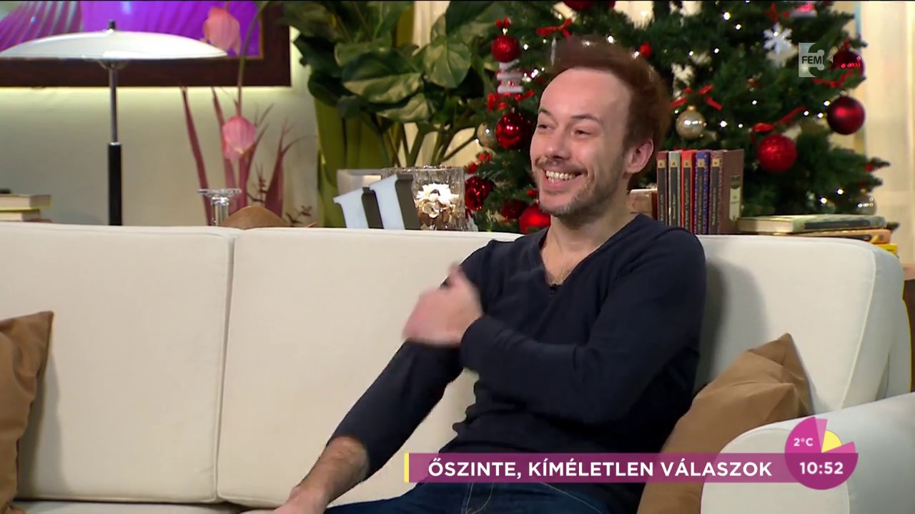 Papp Szabi: ˝Én vagyok az egyik legnormálisabb ember a világon˝ - tv2.hu/fem3cafe