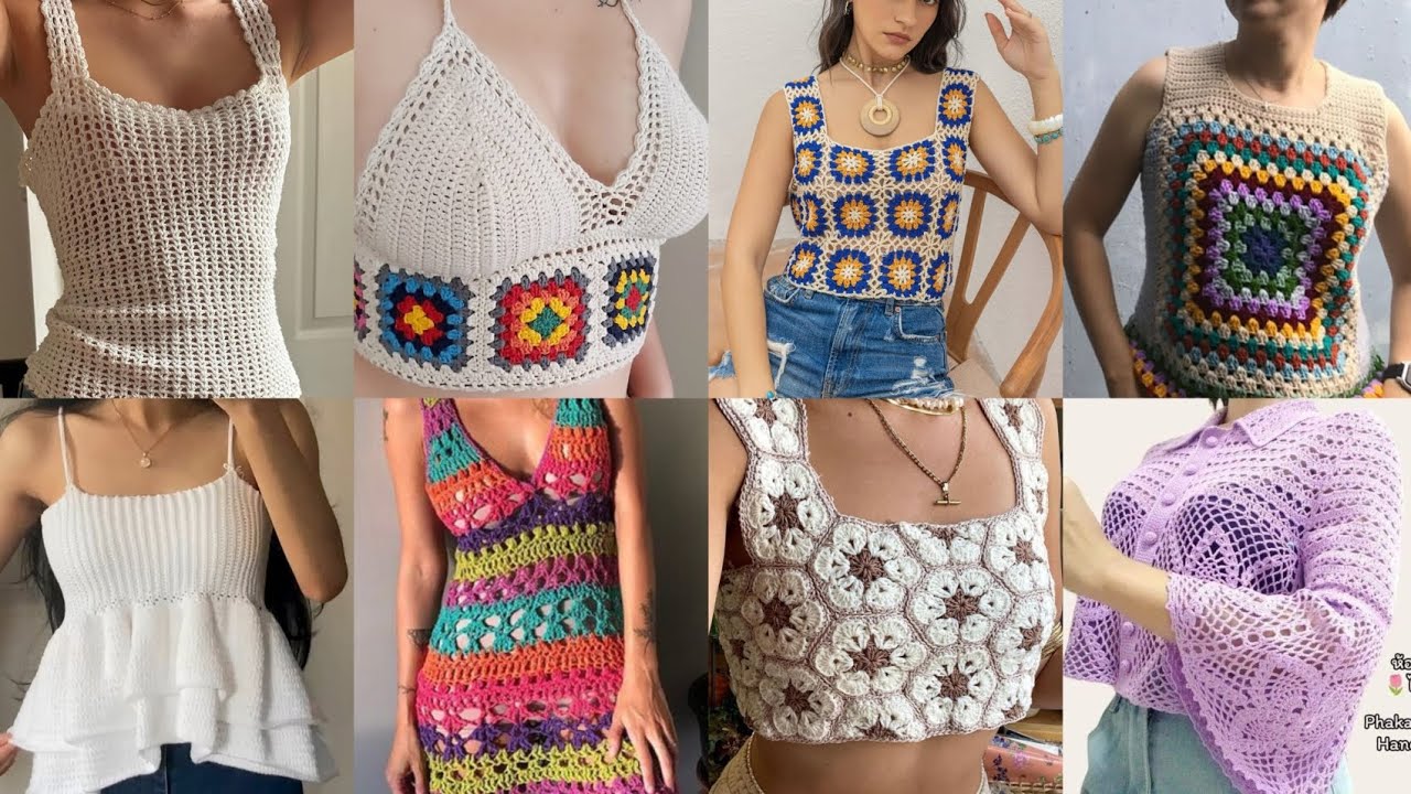 Crochet new blouse design cutting and stitching 2026 #usa