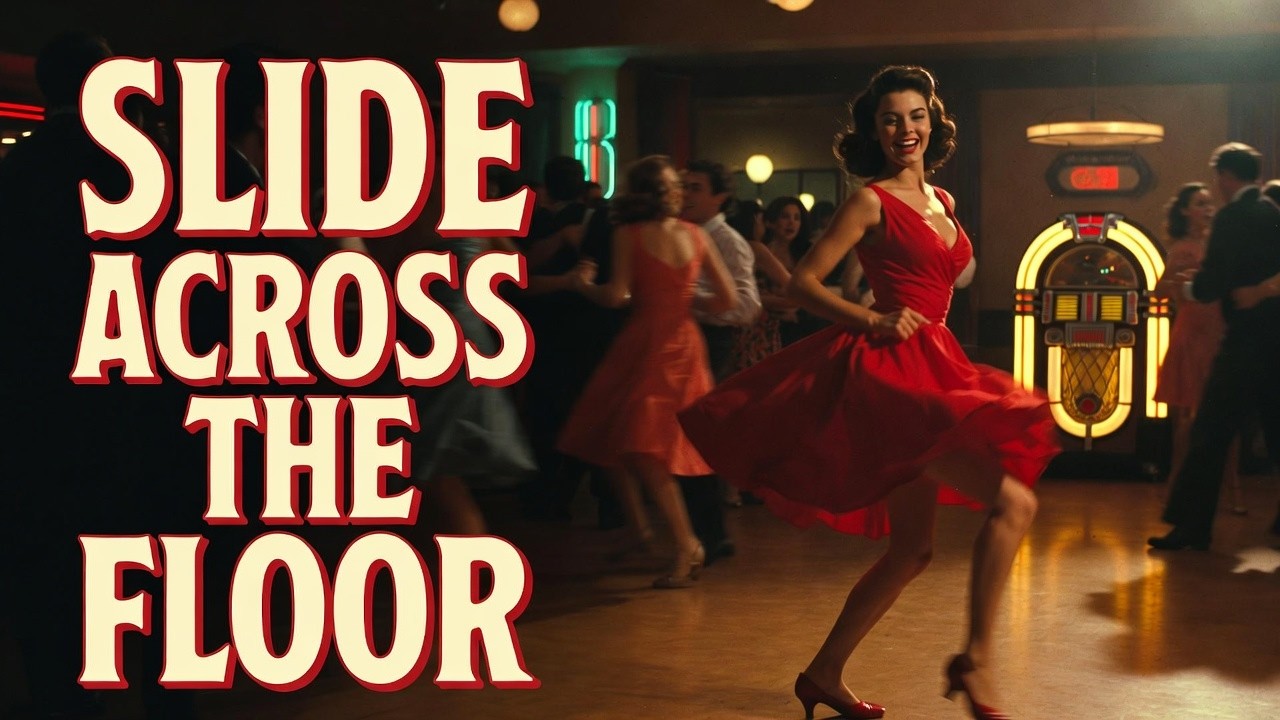 Slide Across the Floor | Fast 1950s Rock & Roll Dance Hit
