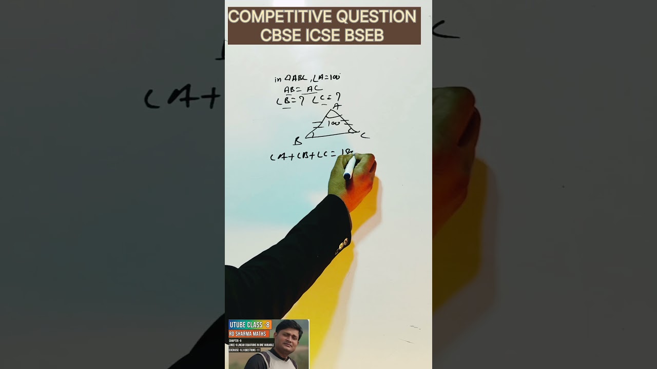 CLASS-9 MATHS CHAPTER-7 ANGLES, NCERT, RD SHARMA CBSE ICSE BSEB COMPETITIVE QUESTION EXERCISE-7.1
