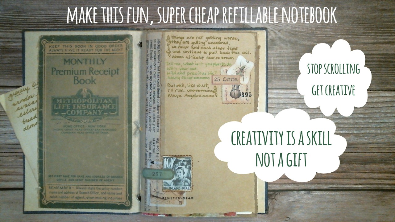 DIY Refillable Everything Book