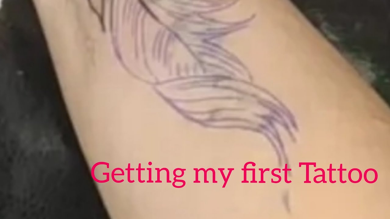 Cute & Lovely Feather Tattoo | Latest Feather Tattoo For Womens |Tattoo Design #tattoo