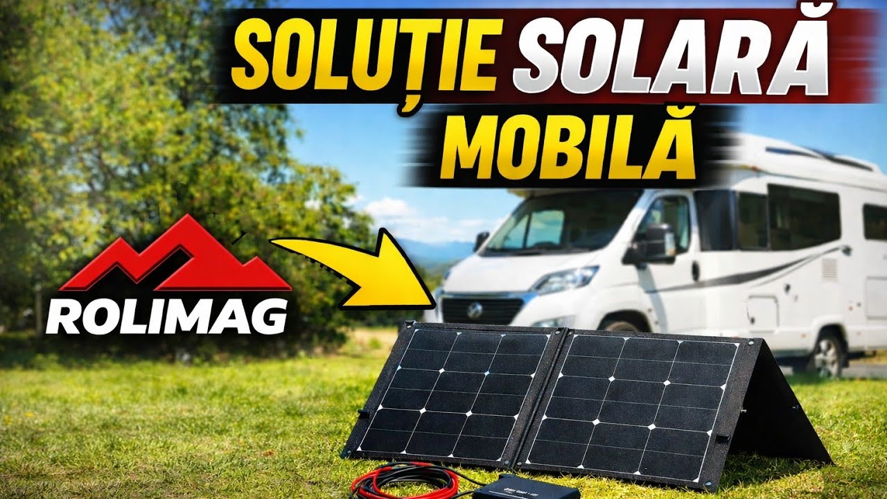 Montaj panou flexibil mobil.