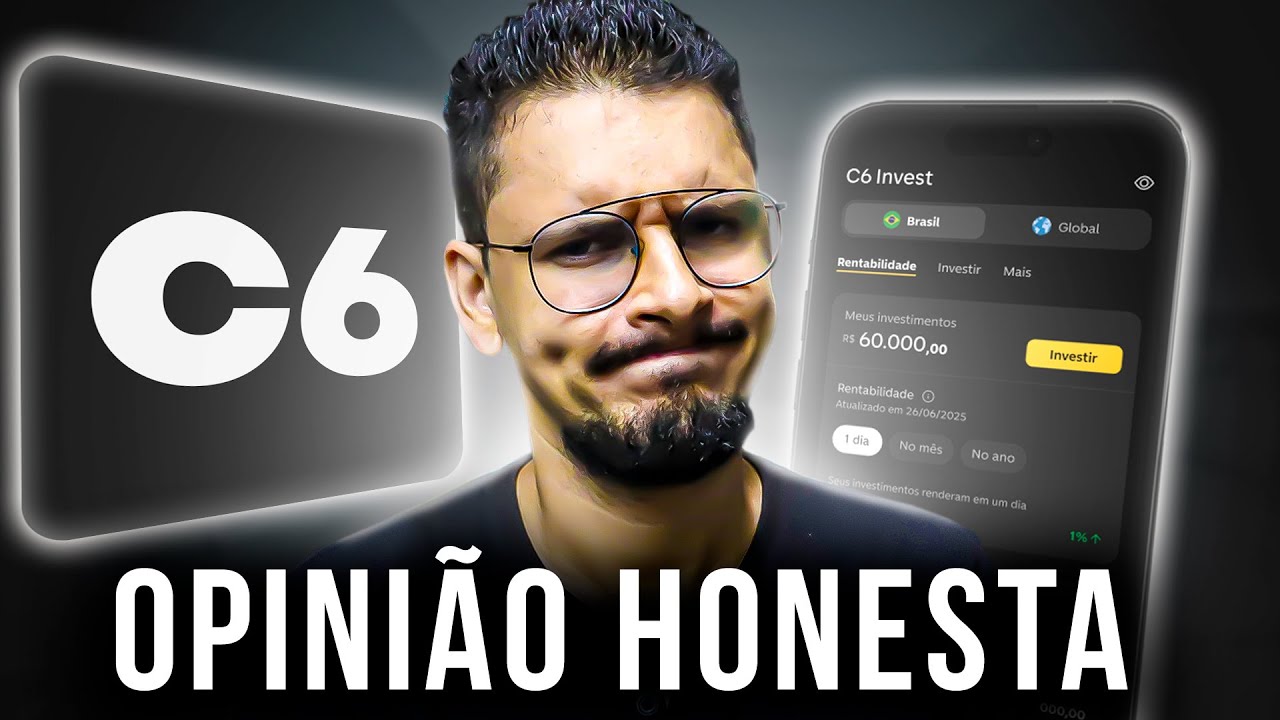 ⚫ Corretora C6 Bank: Como Funciona o C6 Invest? Vale a Pena para Investidor Iniciante?