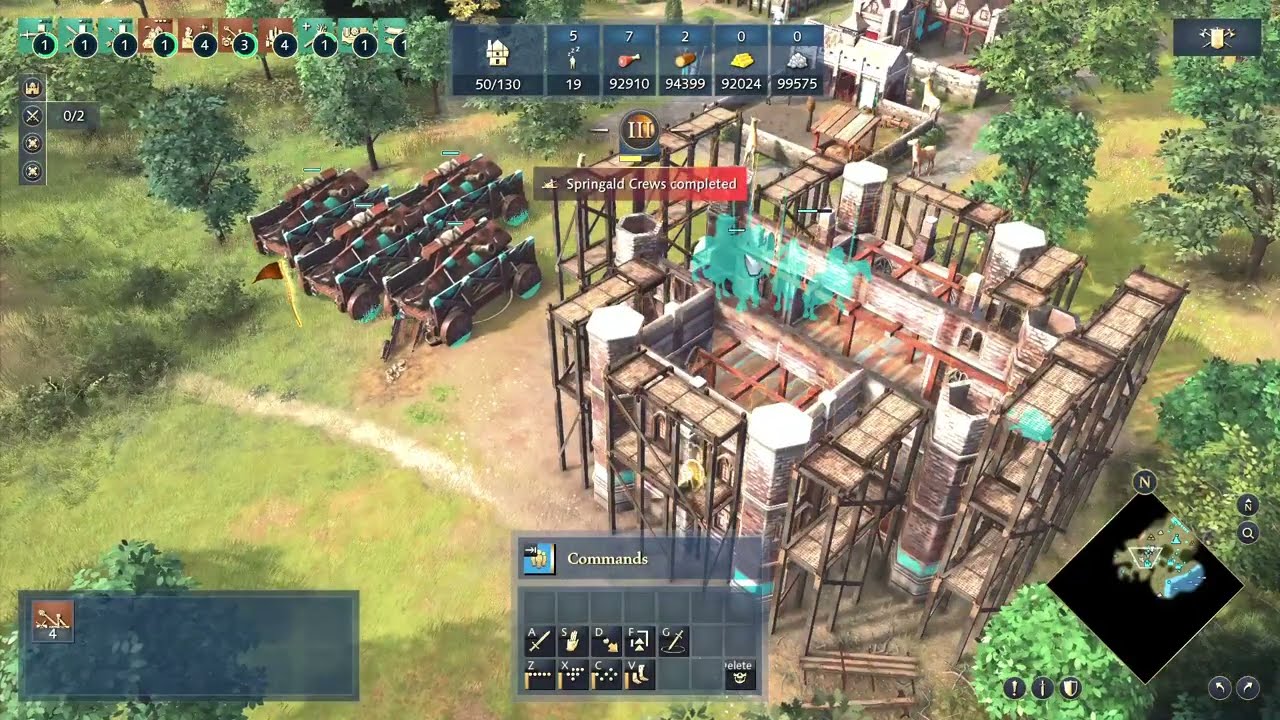 Age of Empires IV Cheat Activated