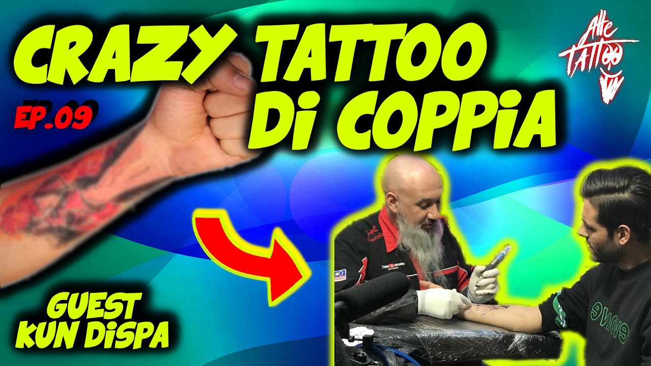 Farò da TESTIMONE all'altare? INCREDIBLE COUPLE TATTOO ... | Tattoo Break ep.09 | ALLE VS. KUN DISPA