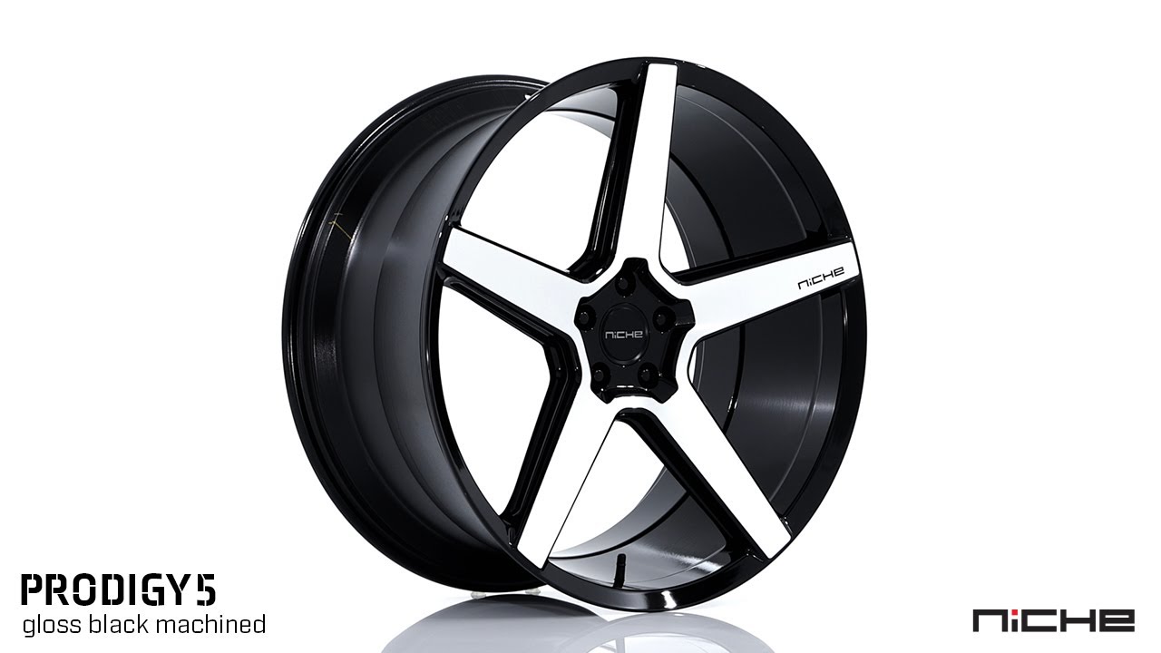NICHE MODENA | 22X10.5 | GLOSS BLACK MACHINED