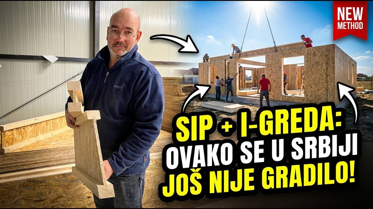 SPOJENE 2 NOVE TEHNOLOGIJE u Srbiji: SIP + I-Greda. Testovi čvrstoće! Šta će ispasti?