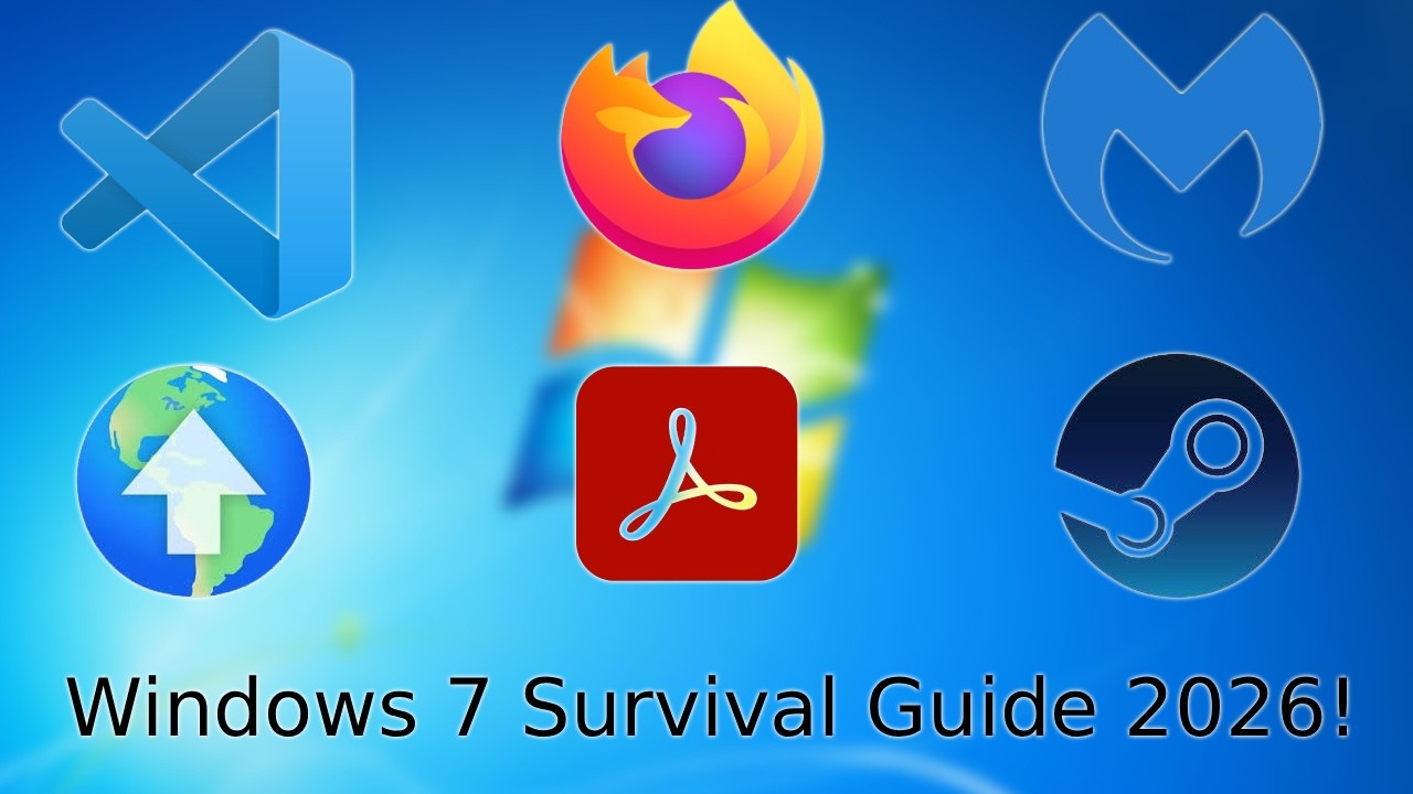 Windows 7 Survival Guide 2026 - How to use Windows 7 safely in 2026