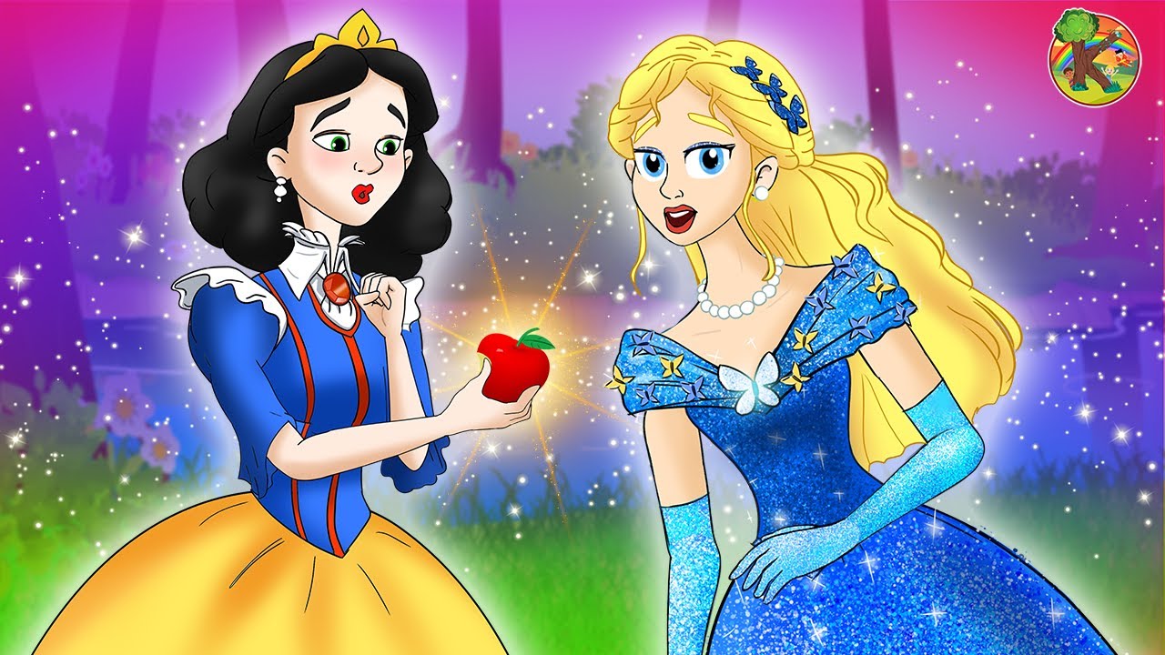Princess Cinderella + Princess Snow White and the 7 Dwarfs | KONDOSAN English | Fairy Tales for Kids