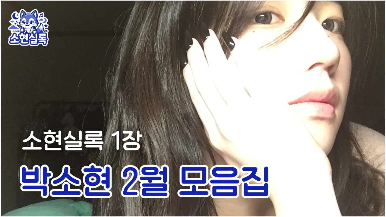 소현실록 1장 [박소현 2월 모음집]