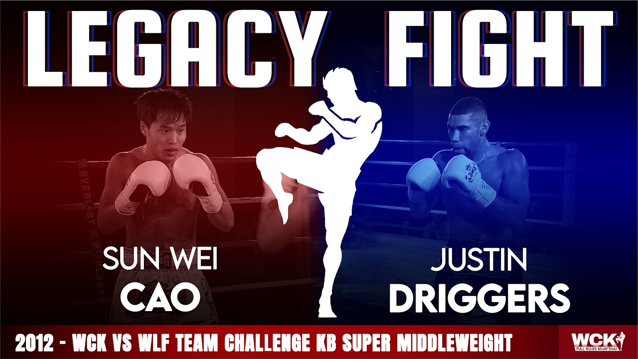 Justin Driggers vs Sun Wei Cao | WCK vs WLF Team Challenge Super Middleweight | November 11th, 2012