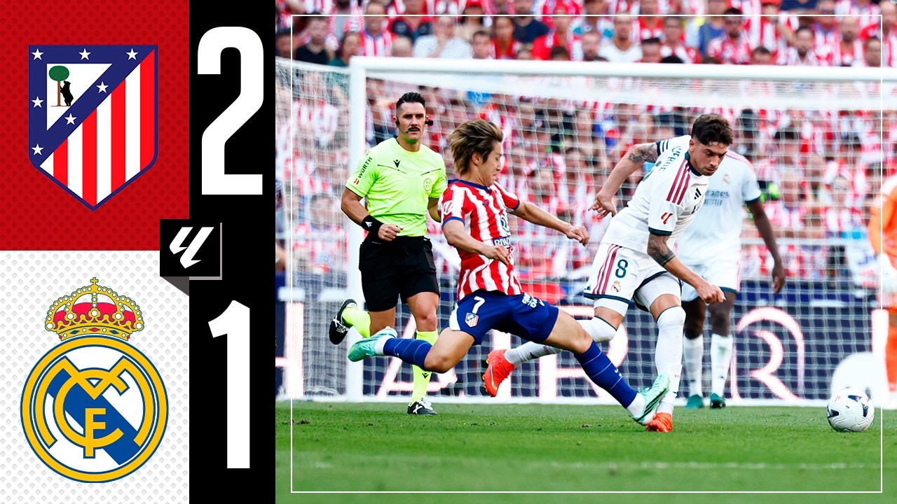 HIGHLIGHTS | Atl&eacute;tico de Madrid 2-1 Real Madrid | LaLiga