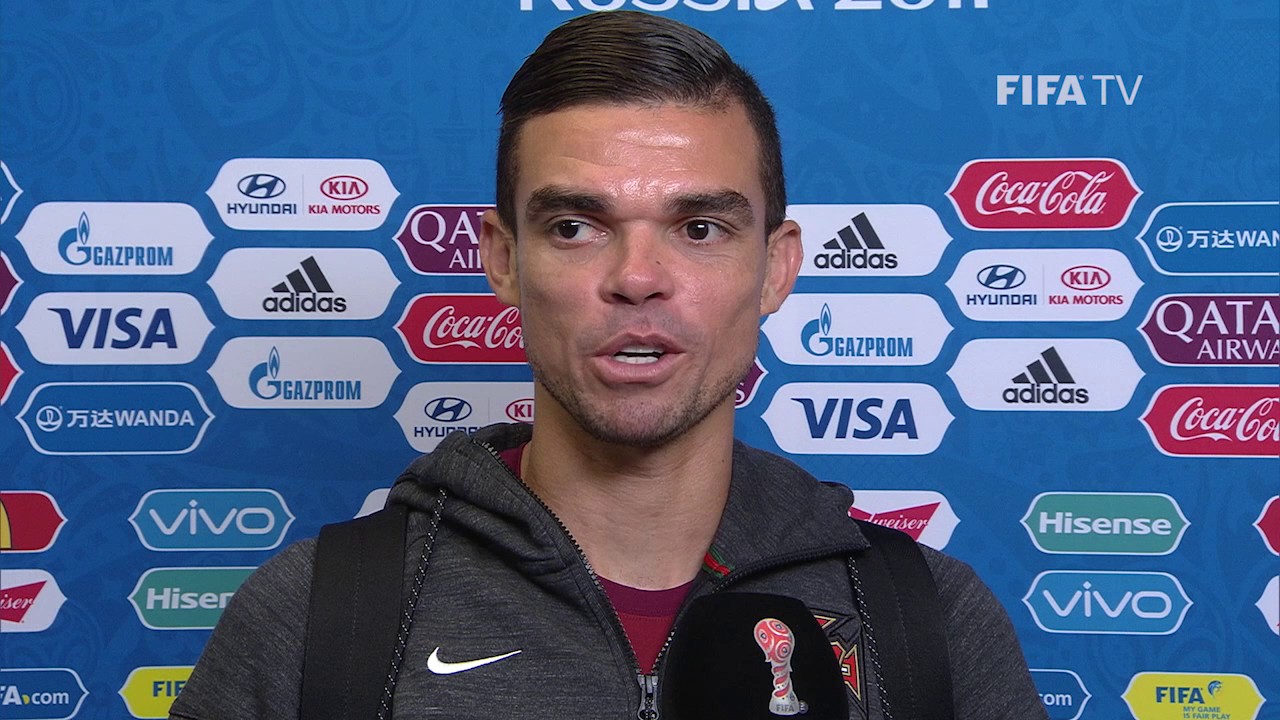 Pepe - Post-Match Interview - Match 15: Portugal v Mexico - FIFA Confederations Cup 2017