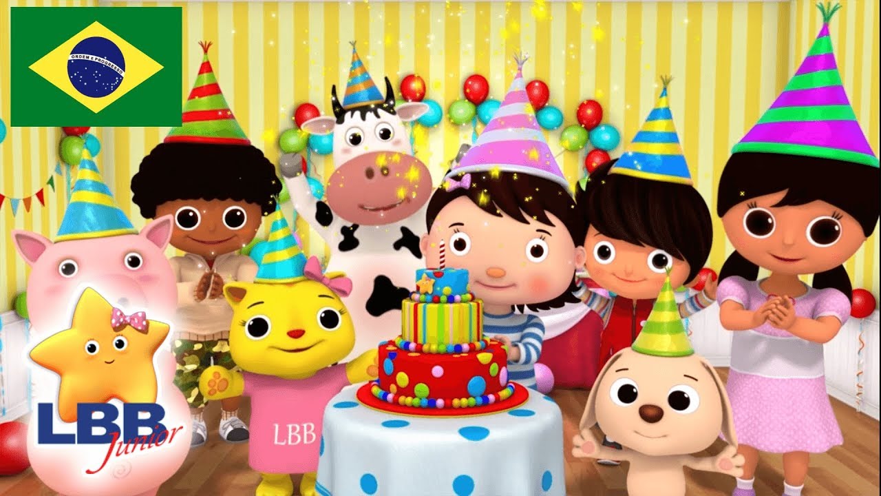Desenho para Bebe | Canção de aniversário | Canções para Crianças | Little Baby Bum Júnior