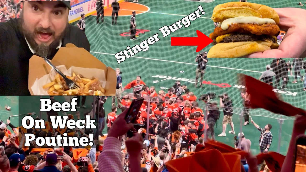 Buffalo Bandits Win NLL Championship and I eat Beef on Weck Poutine