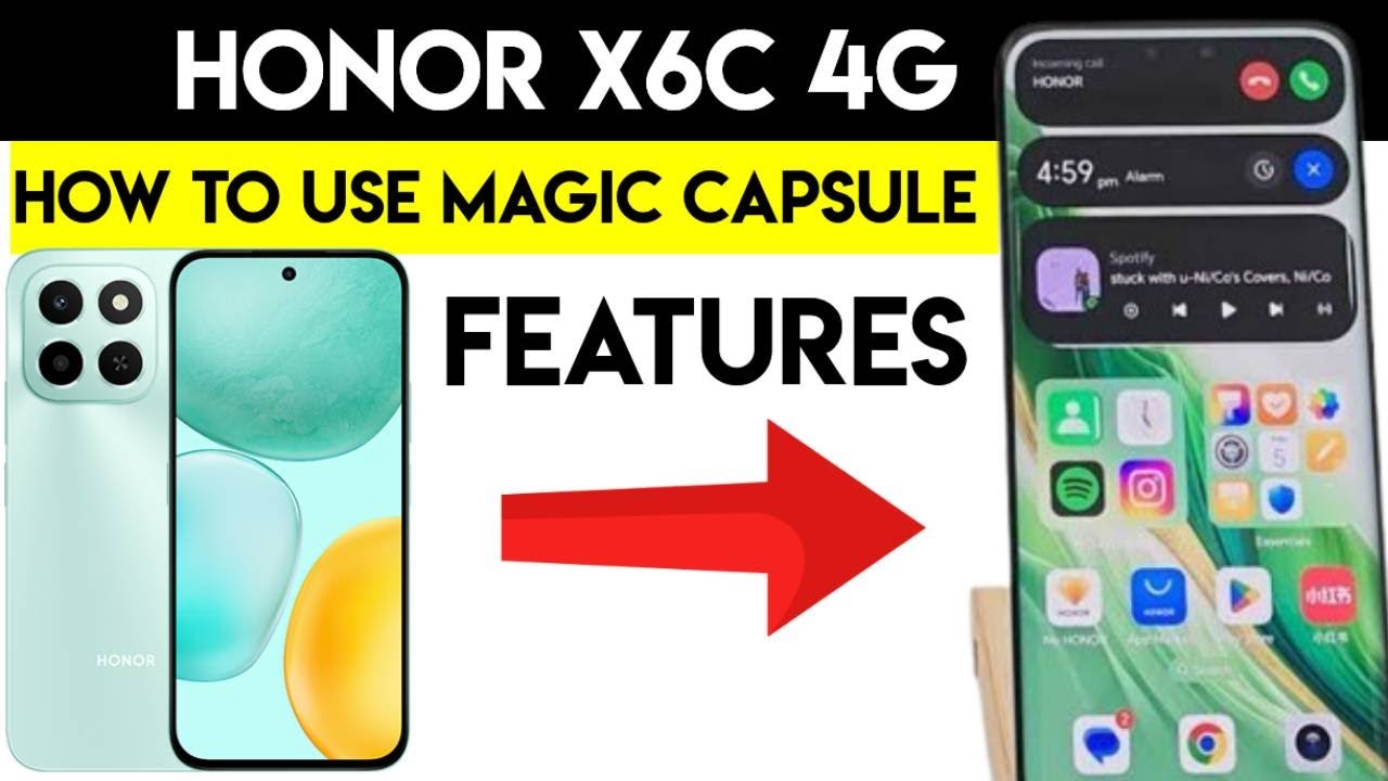 How to use magic capsule HONOR X6C secret settings You Need to Know