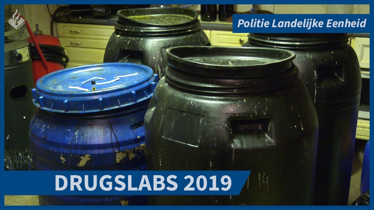 Politie ontdekt meer drugslabs in 2019, aantal dumpingen daalt.