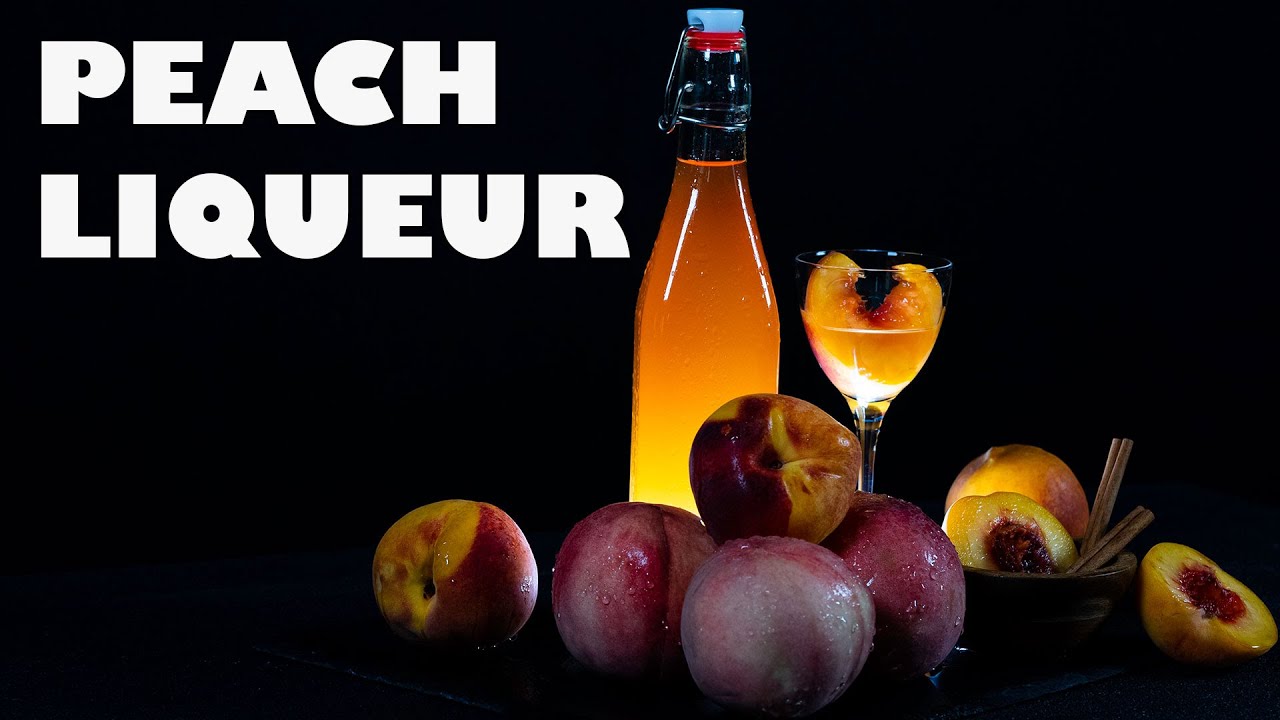 How to Make PEACH LIQUEUR - 4K UHD