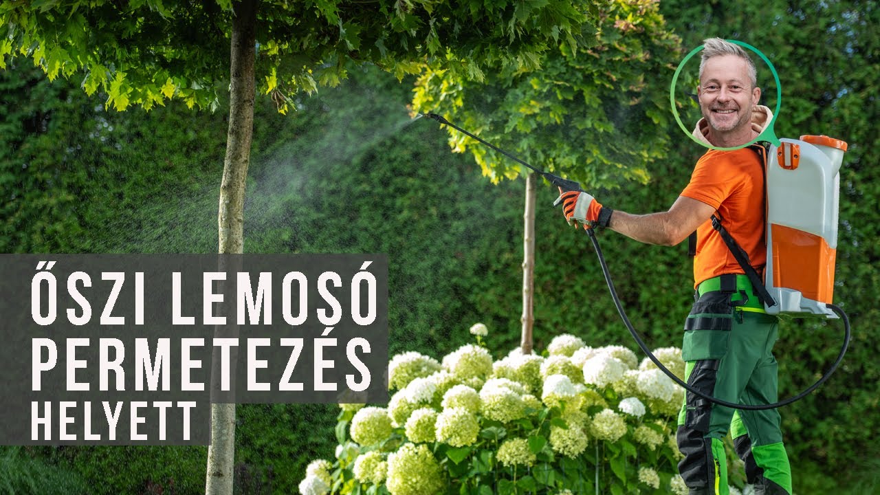Őszi lemosó permetezés - helyett... | kert TV