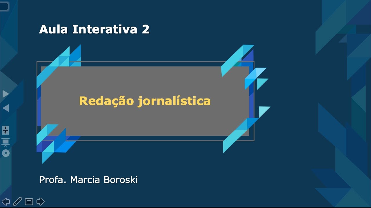 Redação Jornalística - Aula II