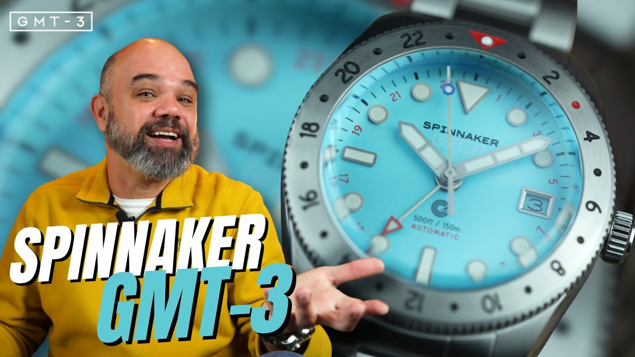 Fizeram um Relógio Para o Canal! Spinnaker Edição Especial GMT-3