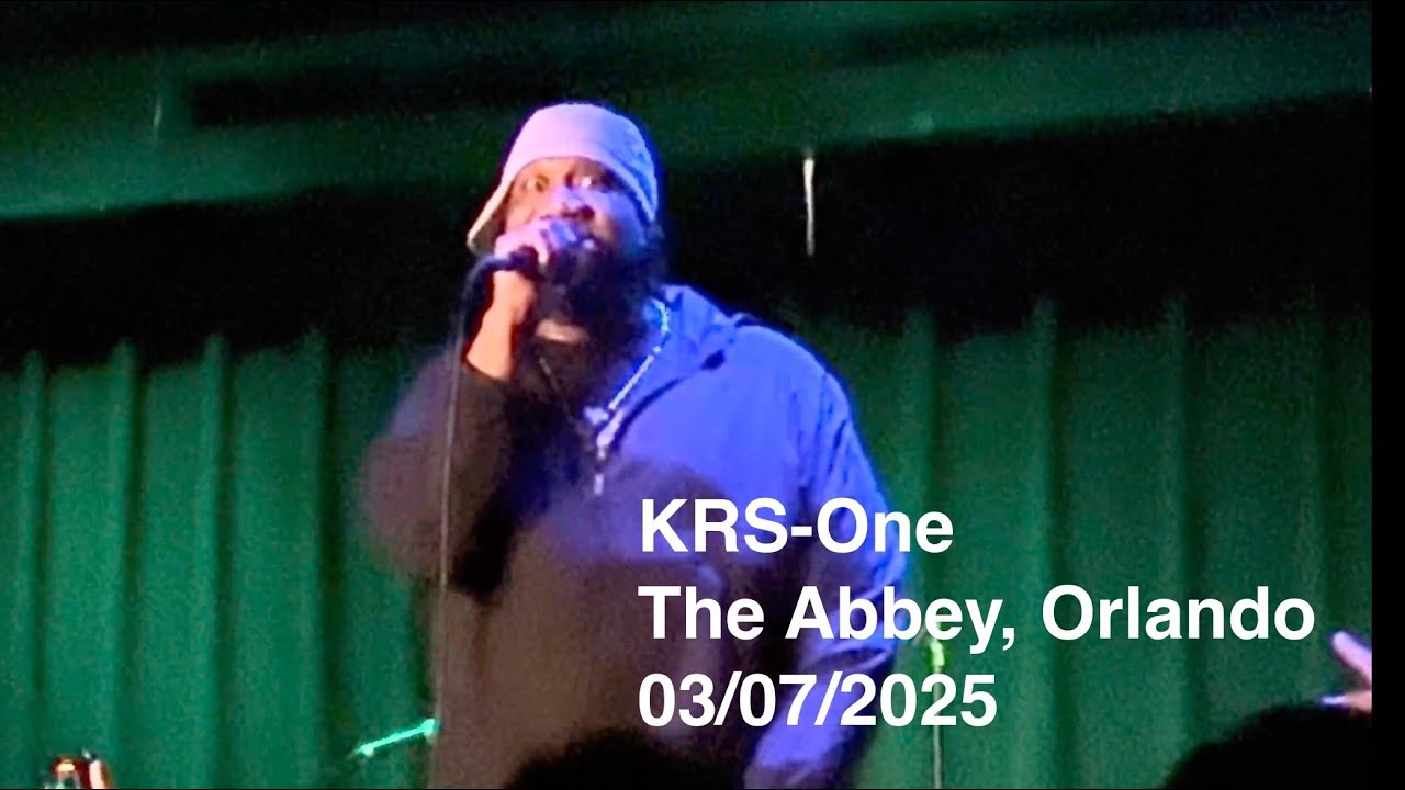 KRS-One Live at The Abbey, Orlando 03/07/2025