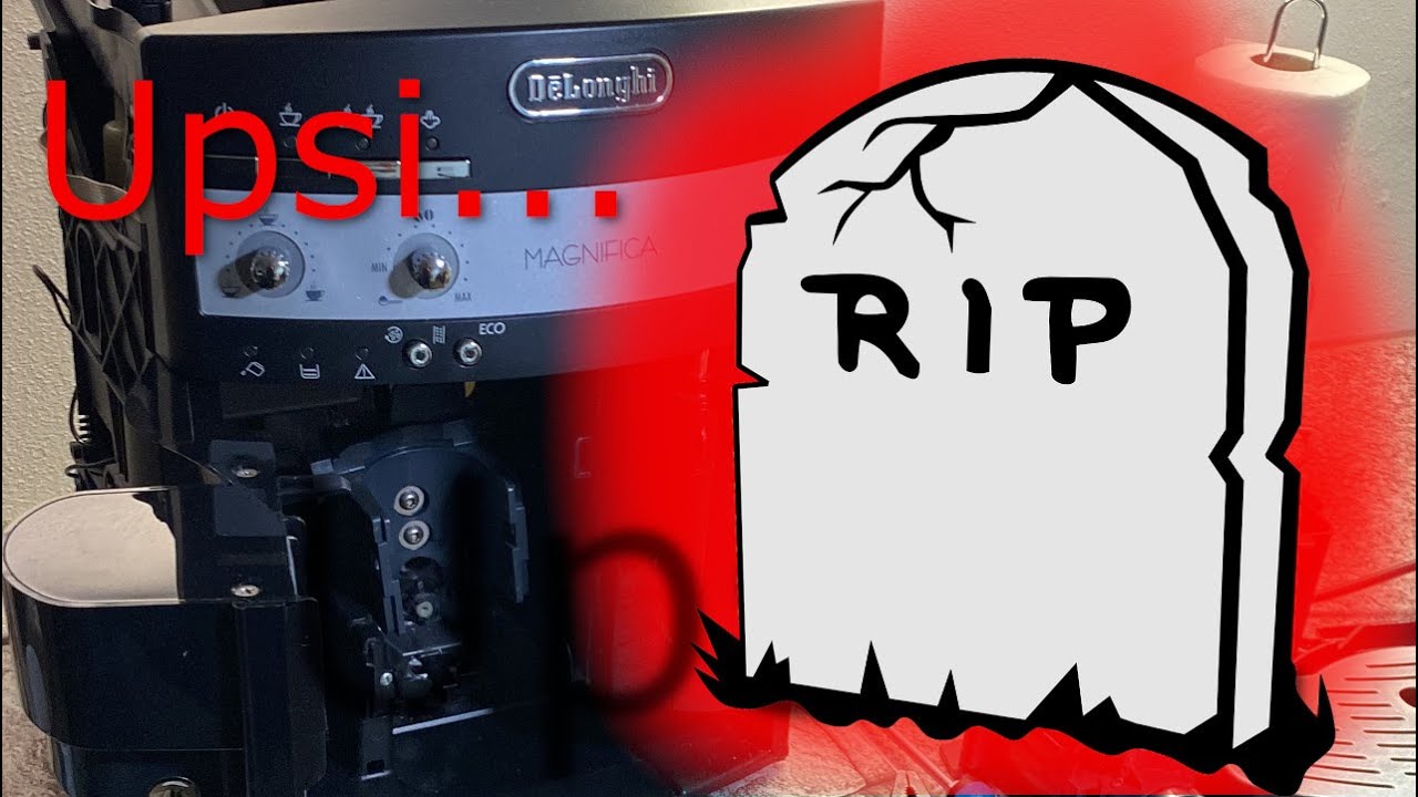 LowBudget-Projekt: Delonghi ESAM 3000 EX1 -- Teil 4 -- Total zerstört... :)