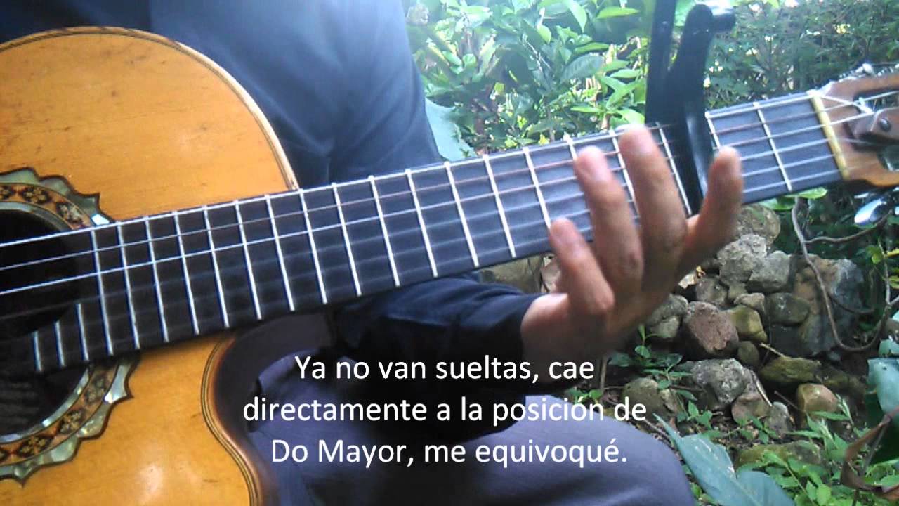 Las ma&ntilde;anitas y En tu d&iacute;a Requinto tutorial y acordes (C&oacute;mo requintear y tocar las ma&ntilde;anitas)