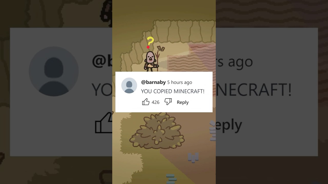 did i COPY minecraft??? #gamedev #indiegame #gaming