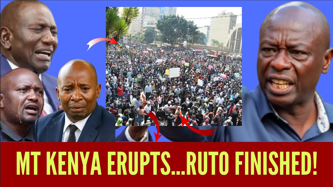 RUTO HUMILIATED! SPEECH CUT-SHORT AS MT KENYA CROWD STORMS OVER GACHAGUA CHURCH ATTACK — KWISHA!