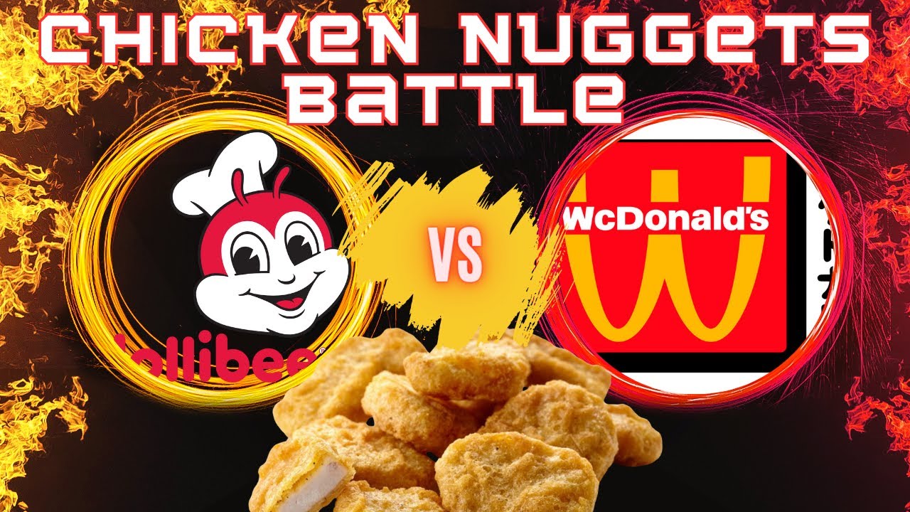 SPECIAL FEATURE: The Ultimate Chicken Nuggets Battle - Jollibee vs McDonald's (WcDonald's)