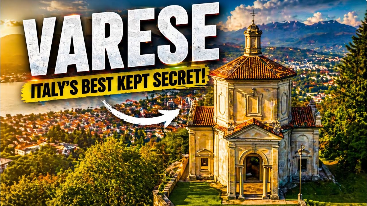 Stunning Varese Will Make You Fall in Love with Italy 4k