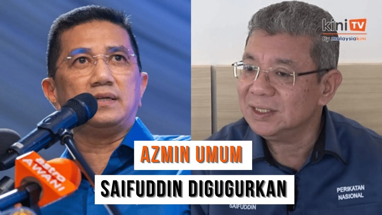 Saifuddin digugur Pengerusi PN Pahang lepas desak Muhyiddin undur