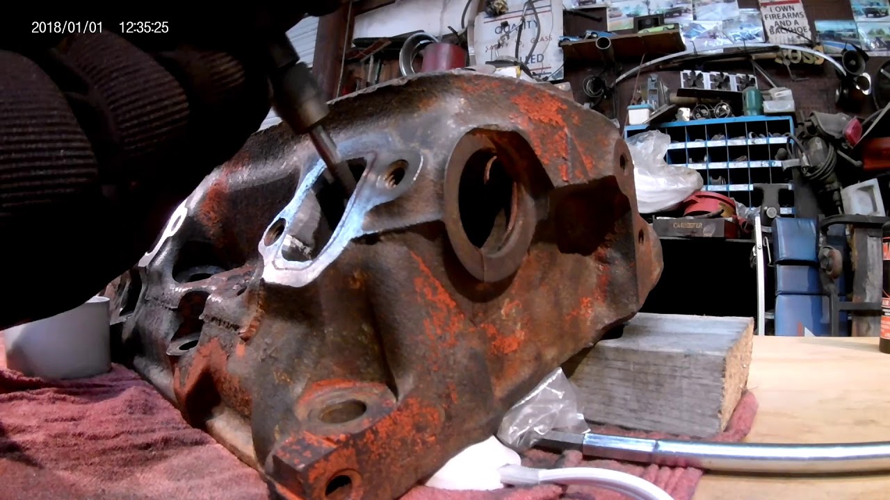 Making 318 Heads flow Part 1 Exhaust