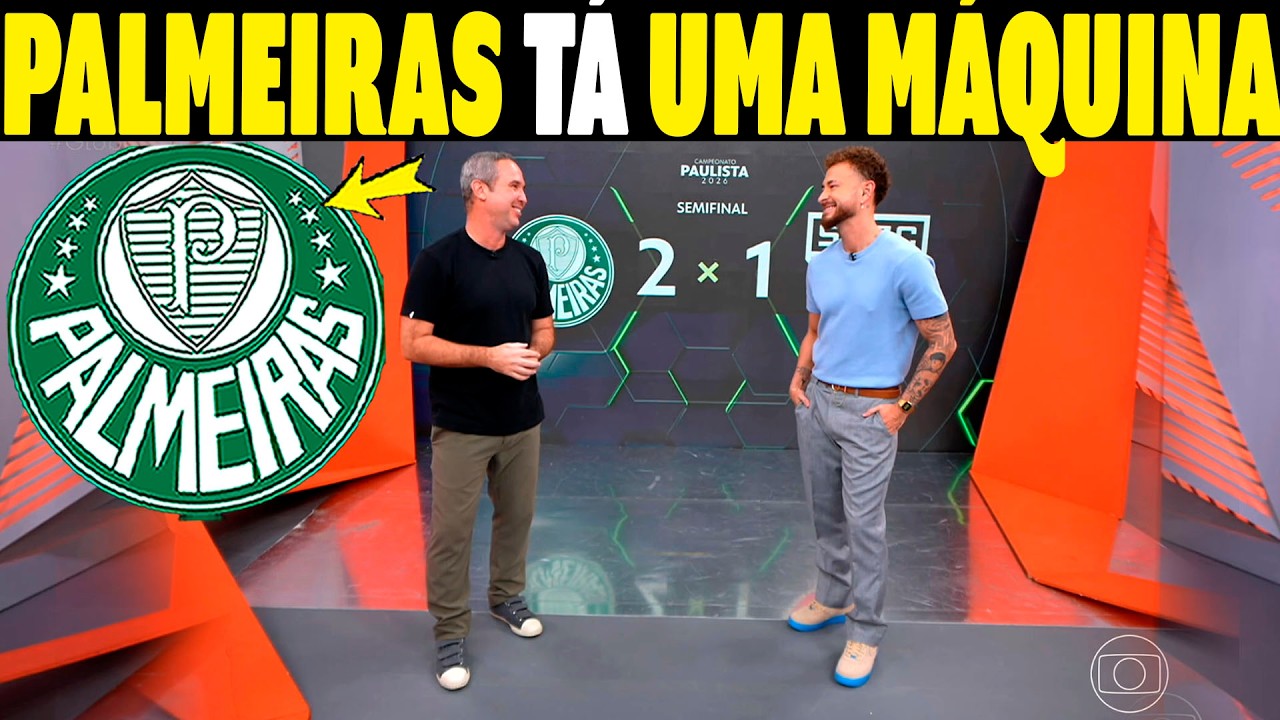 HOJEE!! GLOBO ESPORTE PALMEIRAS!! IMPRENSA SE RENDE AO VERDÃO! TÁ UM TIMAÇO! NOTICIAS DO PALMEIRAS